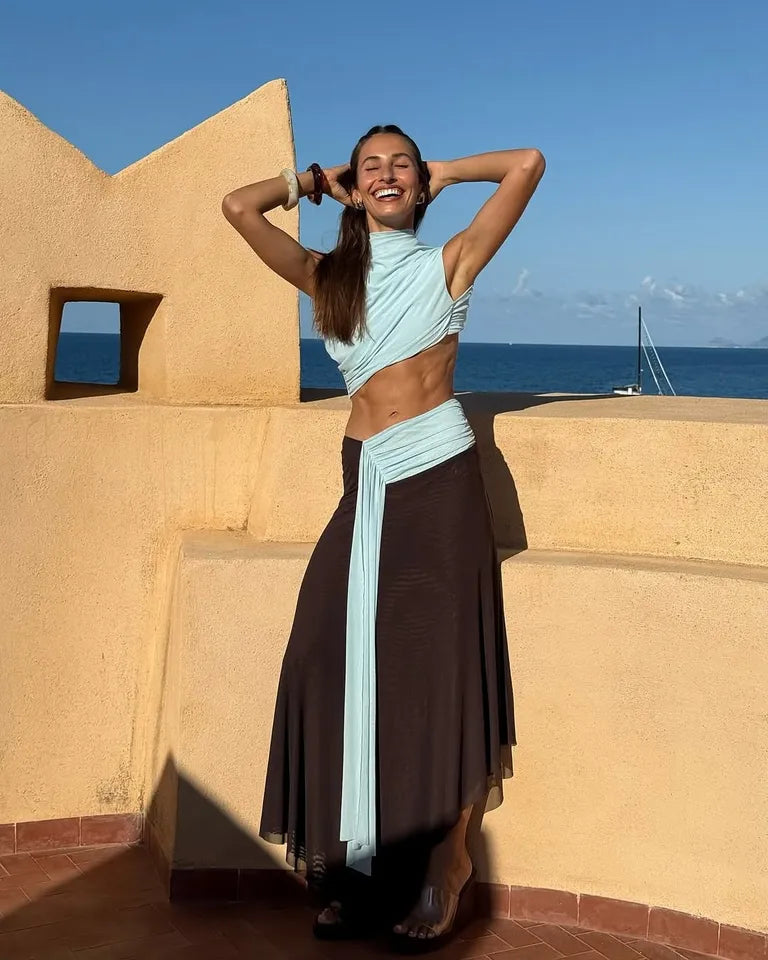 Bec and Bridge Conni Asym Midi Dress